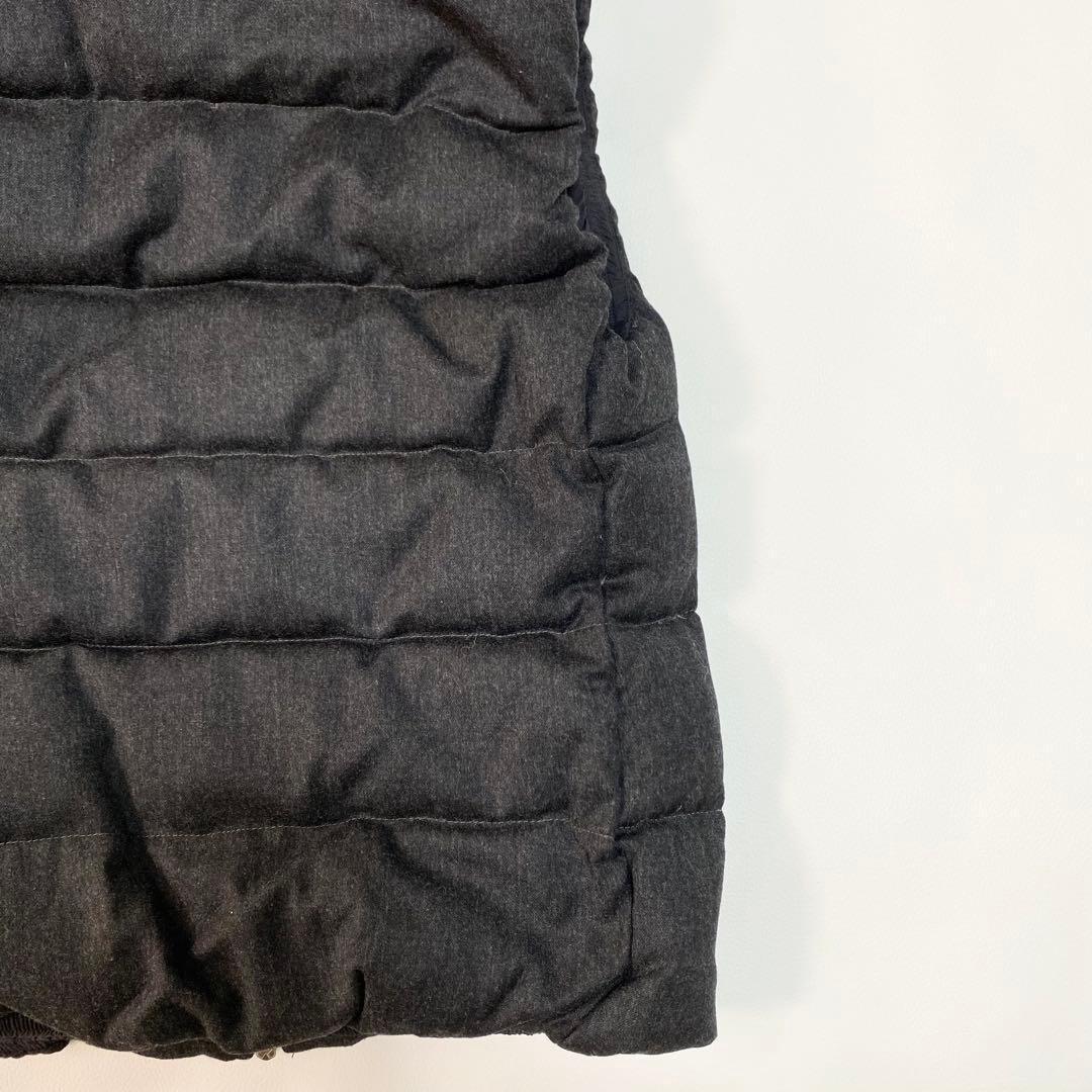 タトラス　 LUSERA ダウンベスト　ラクーンファー3way フード取り外し可