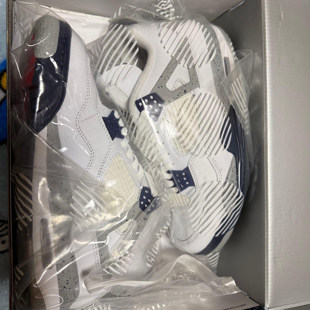 靴 Nike Air Jordan 4 Midnight Navy