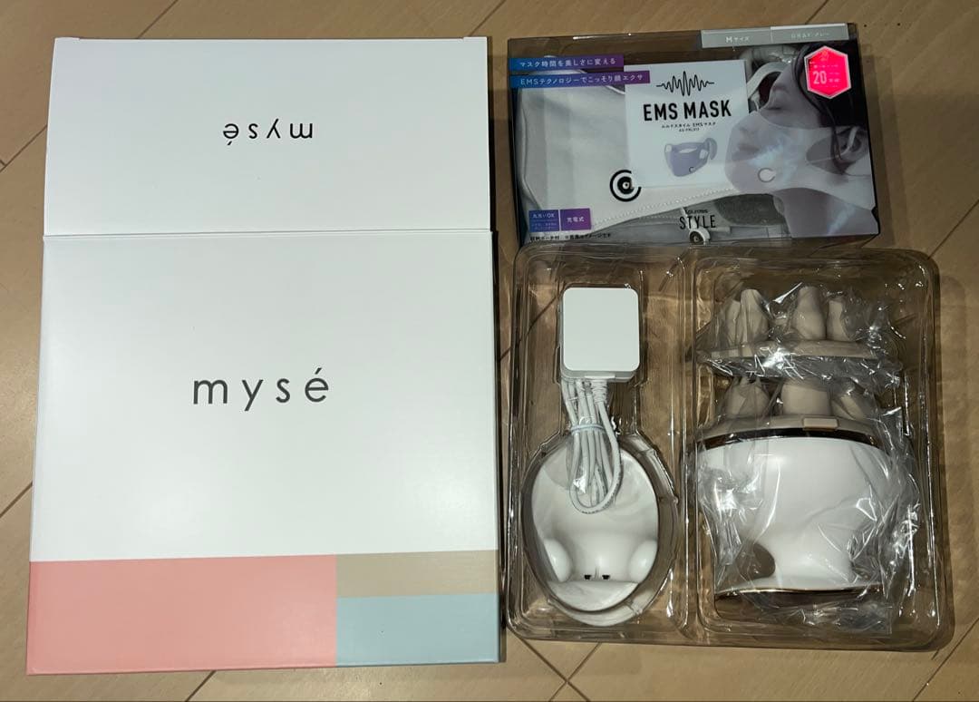 美容【新品】 myse MS-31N EMS AX-FRL912 GRAY
