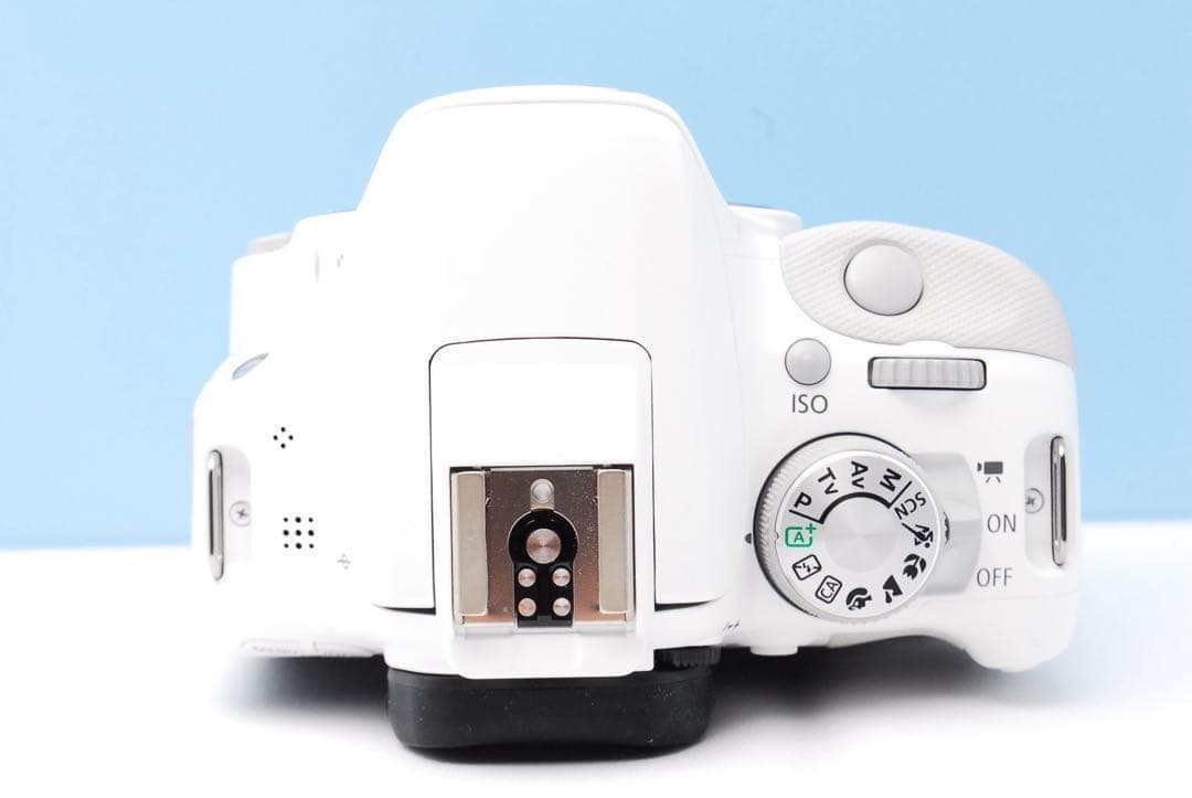 ショット数極僅☆Canon X7白ボディ！USMズーム＋説明書・CD・保護付