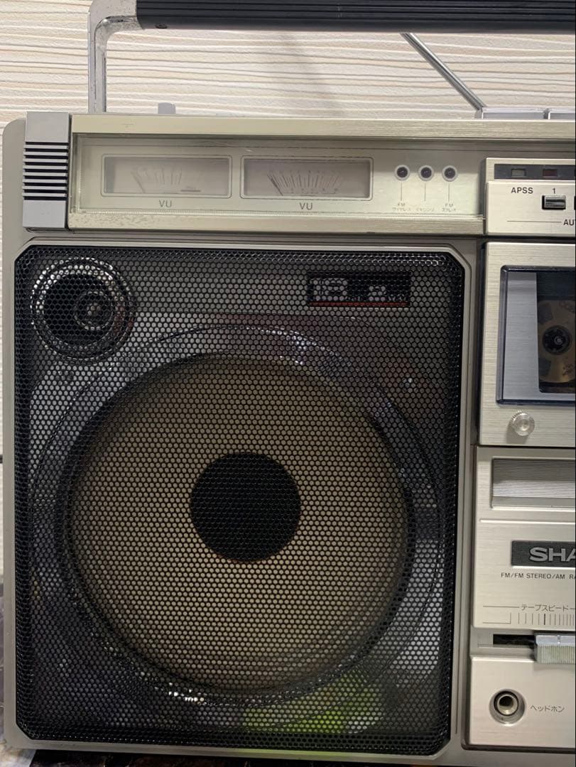 SHARP 大型 ラジカセ GF-505ST/サーチャーラジオ メンテナンス済み
