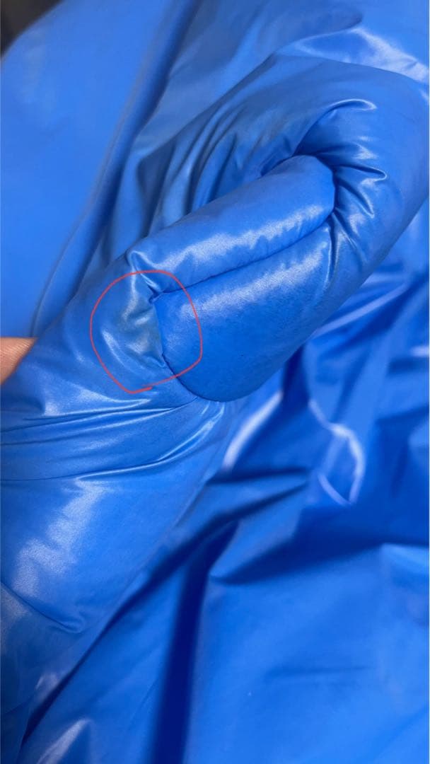 ジャケット・アウター yeezy gap round jacket blue M