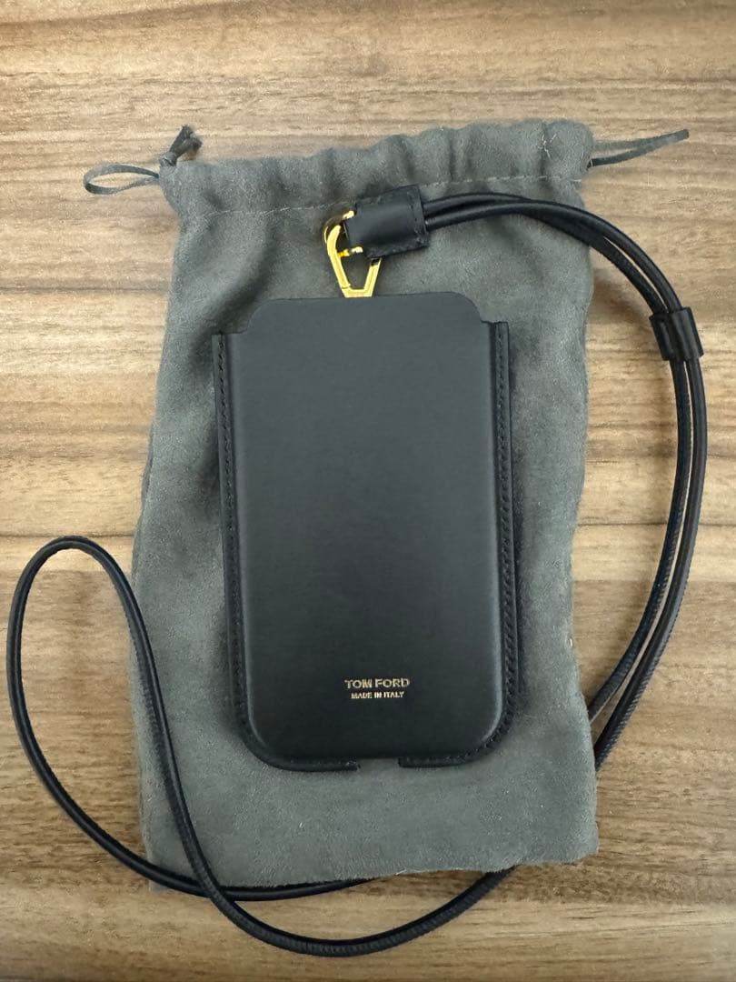 TOM FORD (トムフォード) レザー スマホケース イタリア製