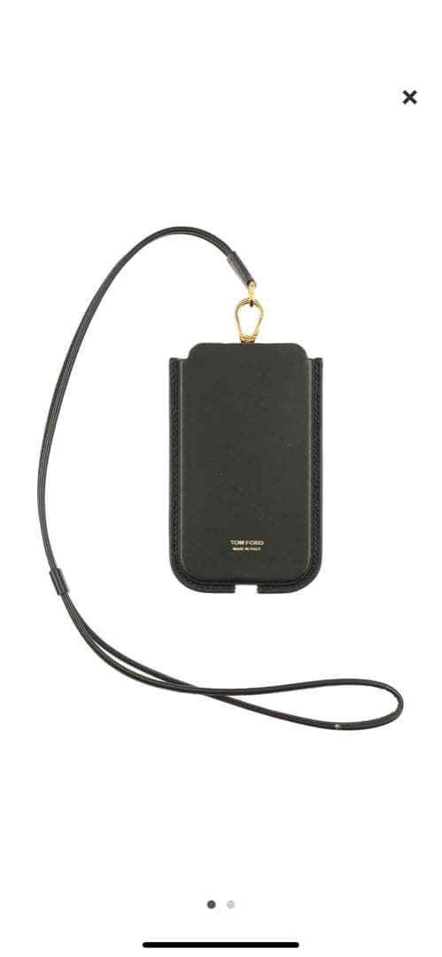 TOM FORD (トムフォード) レザー スマホケース イタリア製
