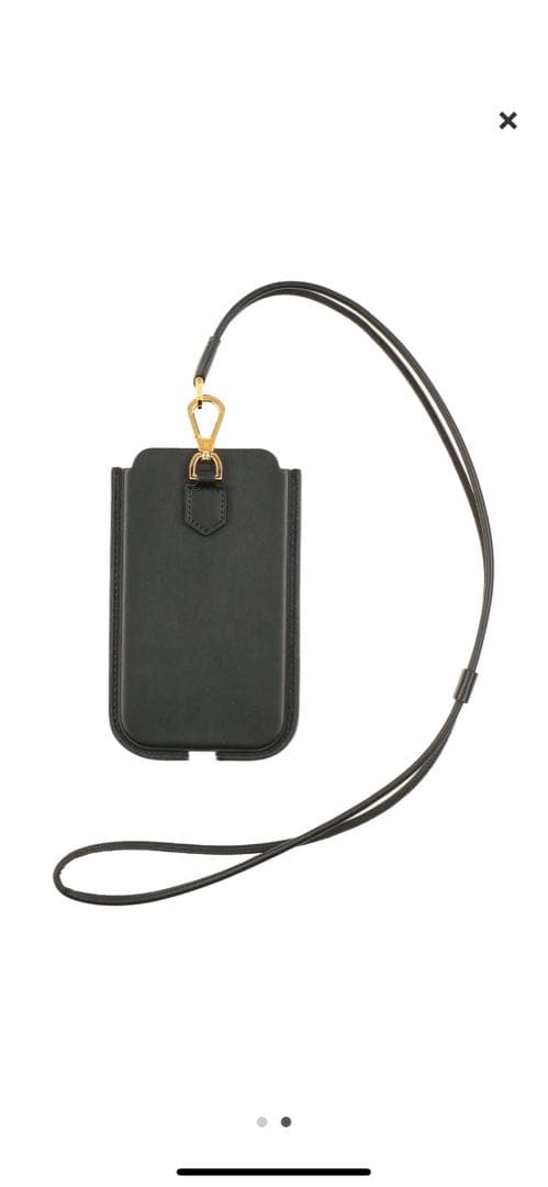 TOM FORD (トムフォード) レザー スマホケース イタリア製