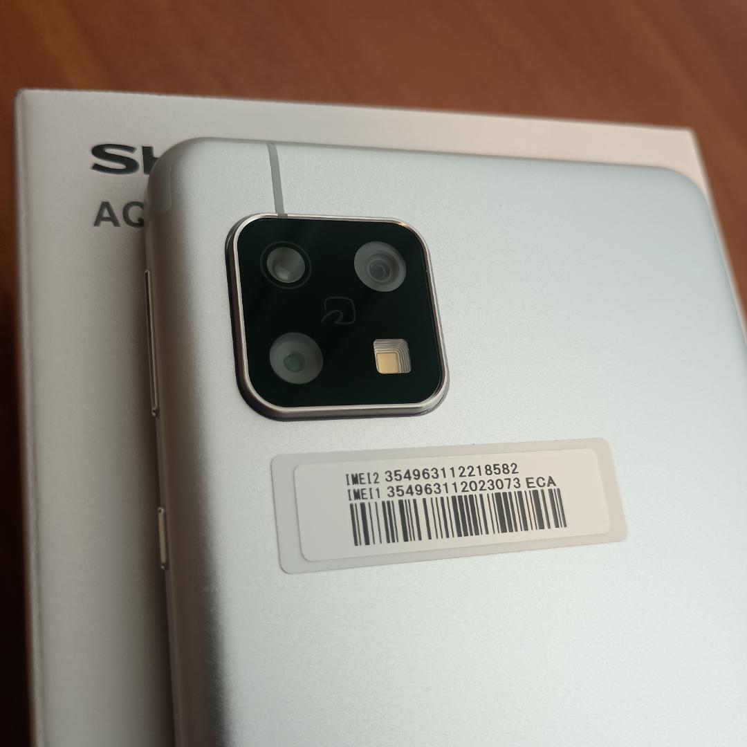 【美品】AQUOS sense4 SH-M15 シルバー SIMフリー