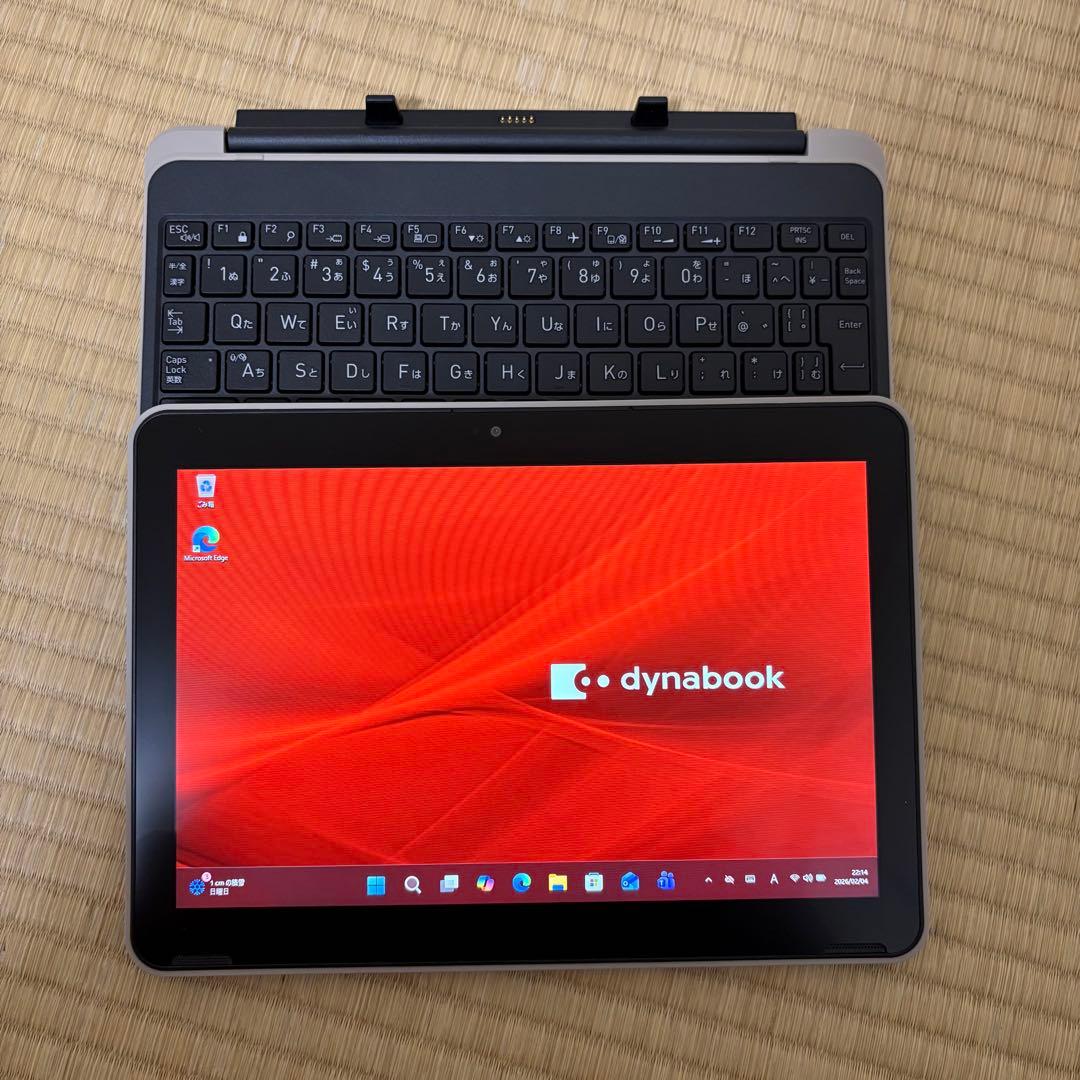 美品 東芝 2024年モデル 2in1 8G/256G office2024