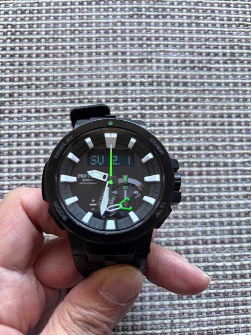 CASIO プロトレック　PRW-7000 ブラック