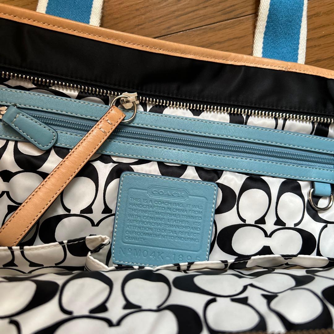 COACH 2WAY トートバッグ ボストンバッグ