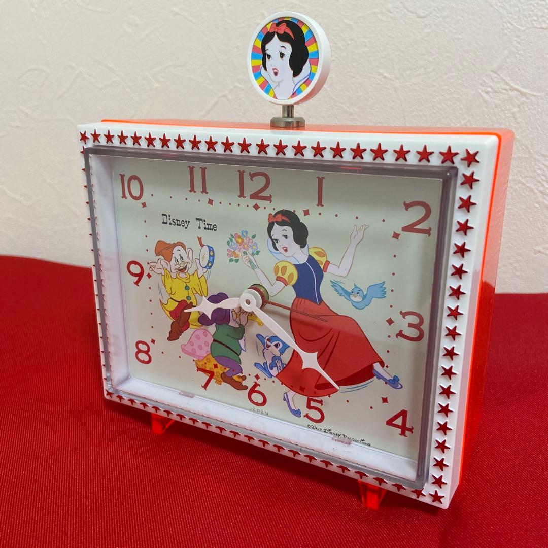 希少品　昭和レトロ　ディズニータイム　白雪姫 機械式　セイコー SEIKO