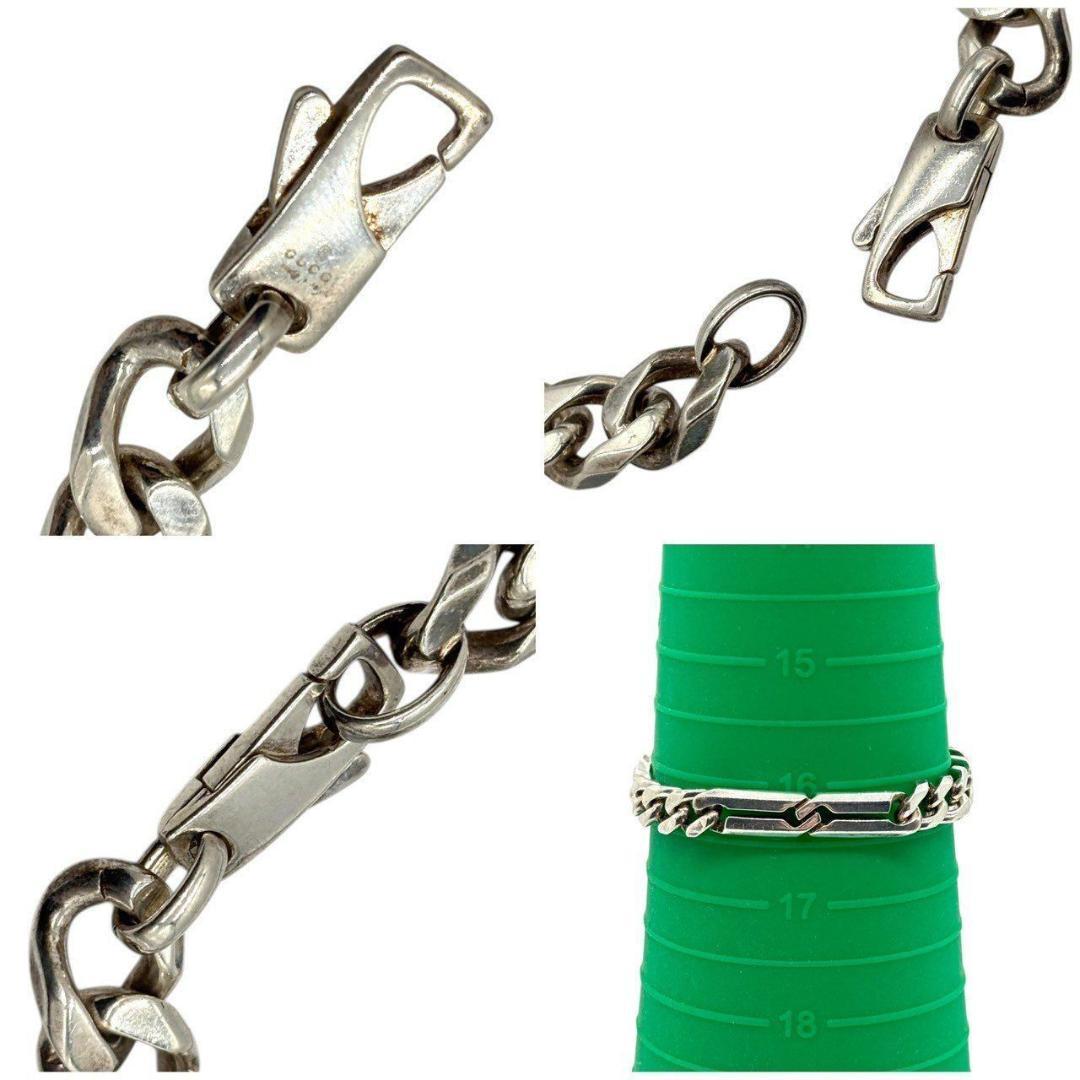 G*t様 GUCCI　ノット インフィニティ チェーンブレスレット 喜平 シルバ