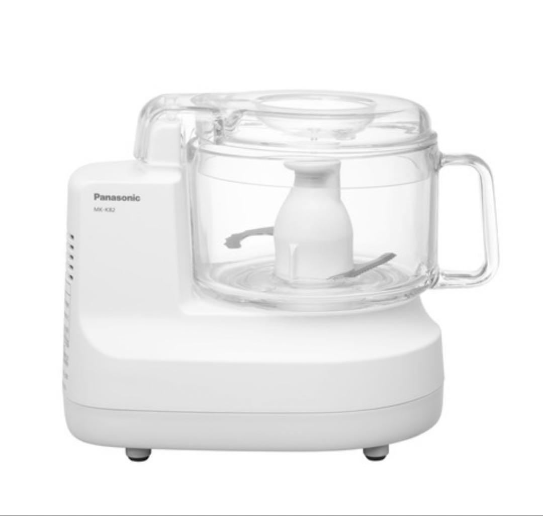 【新品未開封】Panasonic フードプロセッサー MK-K82-W