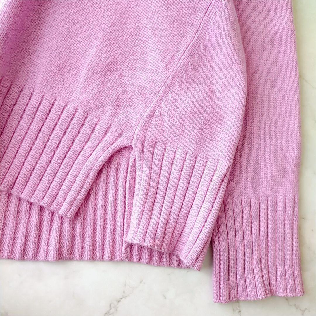 美品　シップス　タートルネックウールセーター　ウールカシミヤ100%