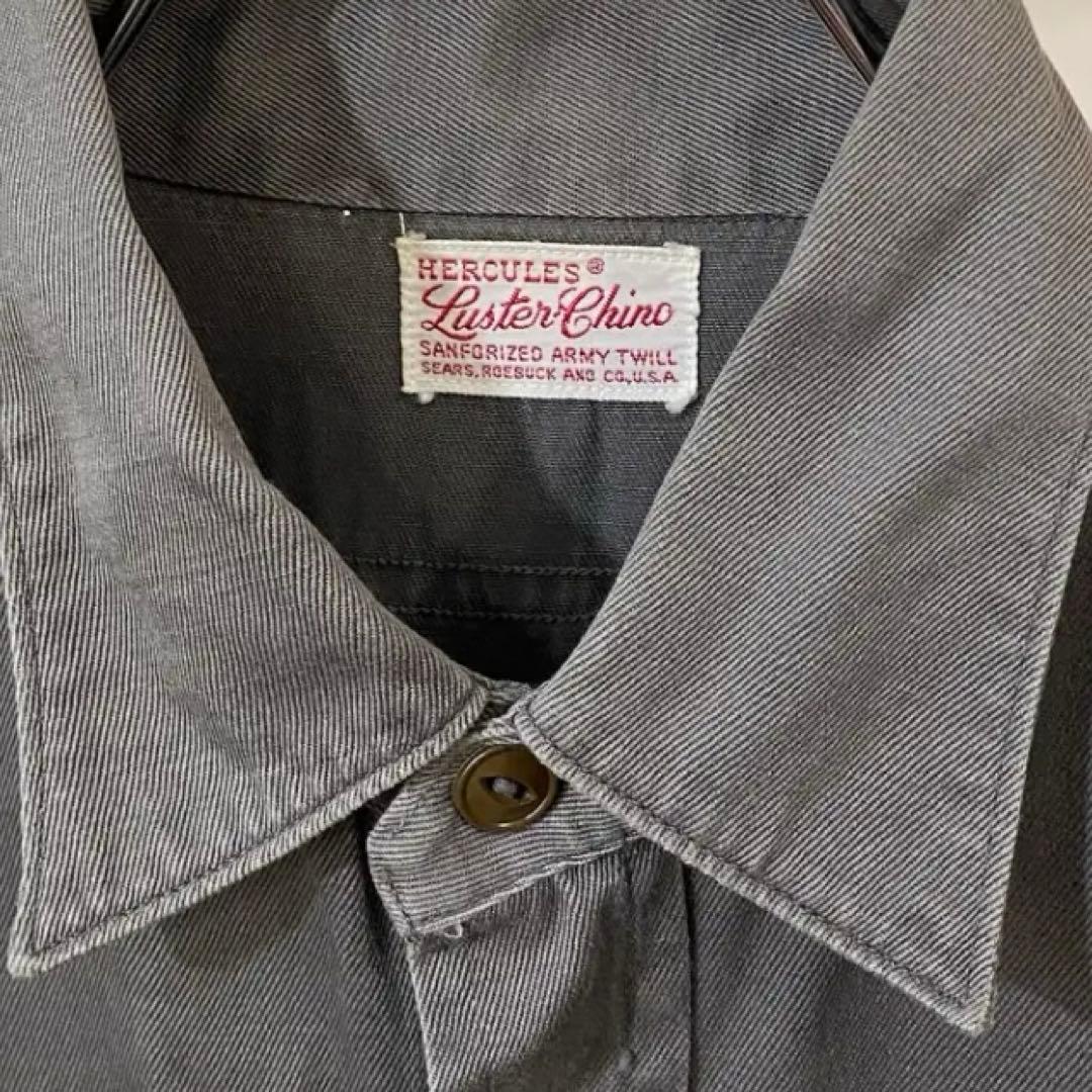 【希少】HERCULES 50s Cotton Shirts