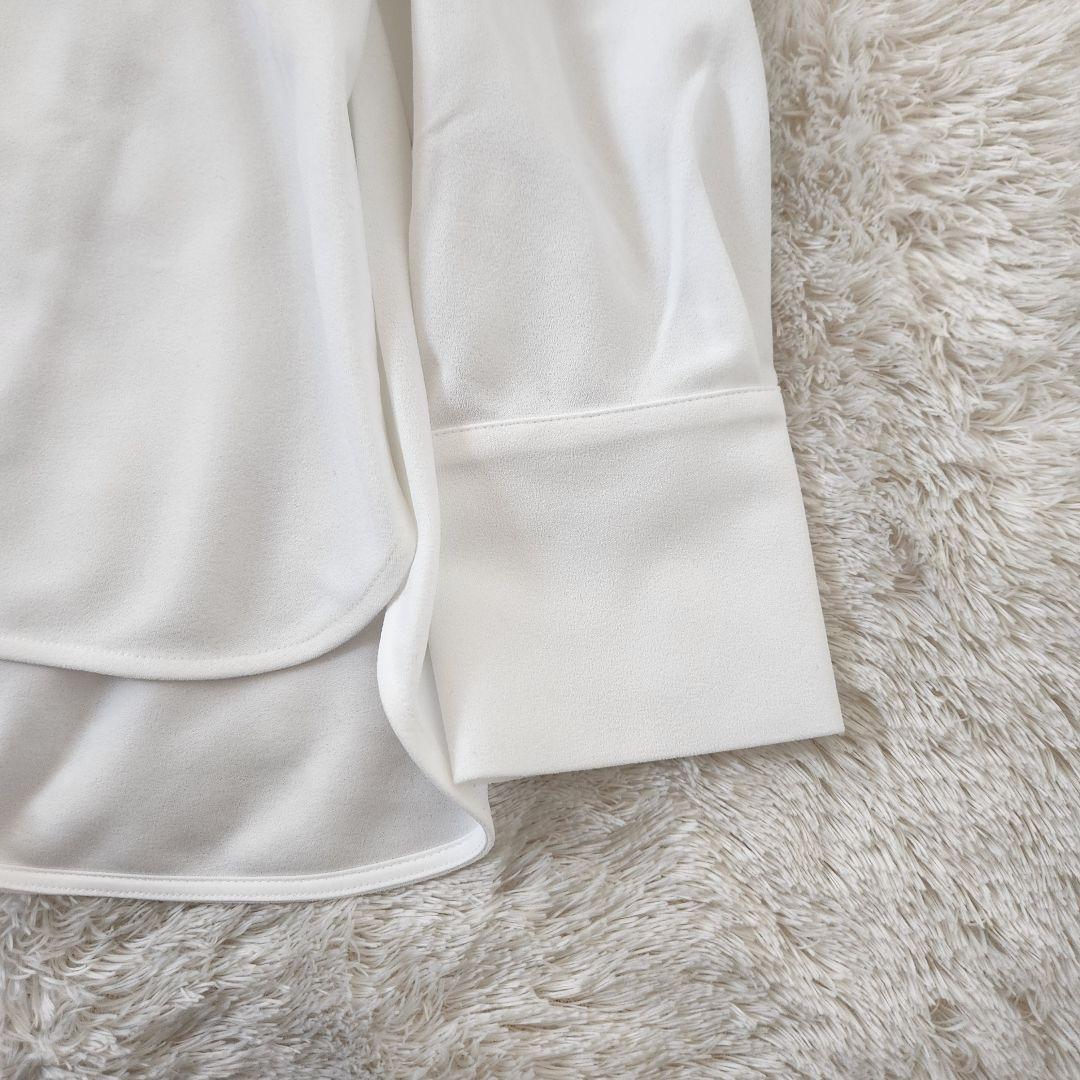 新品✨iCB 24AW 洗える マラボーテジョーゼットボウタイデザインカットソー