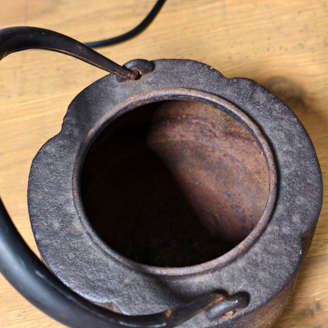 鉄瓶 煎茶道具 銅蓋