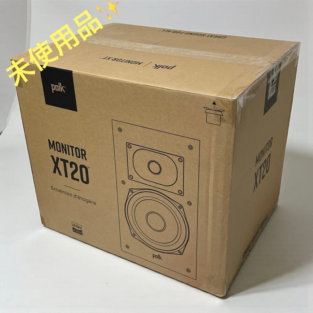 未使用品　Polk Monitor XT20 ブックシェルフスピーカー