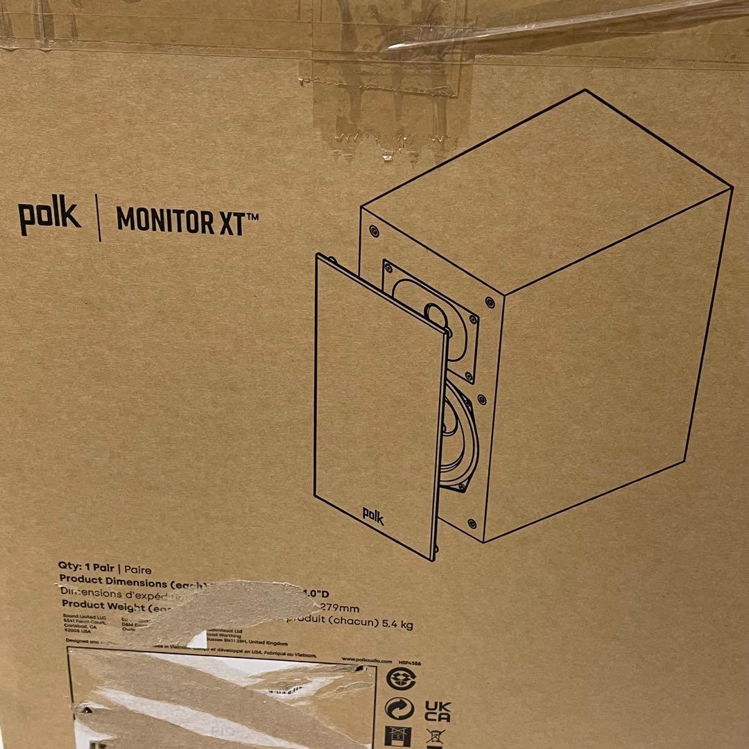 未使用品　Polk Monitor XT20 ブックシェルフスピーカー