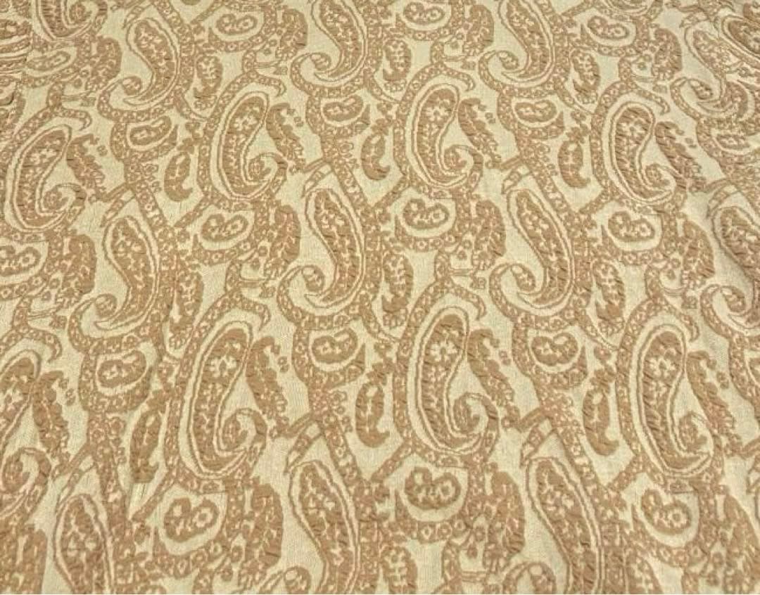 【希少】 Christian Dior コットンニット ペイズリー ポロシャツ