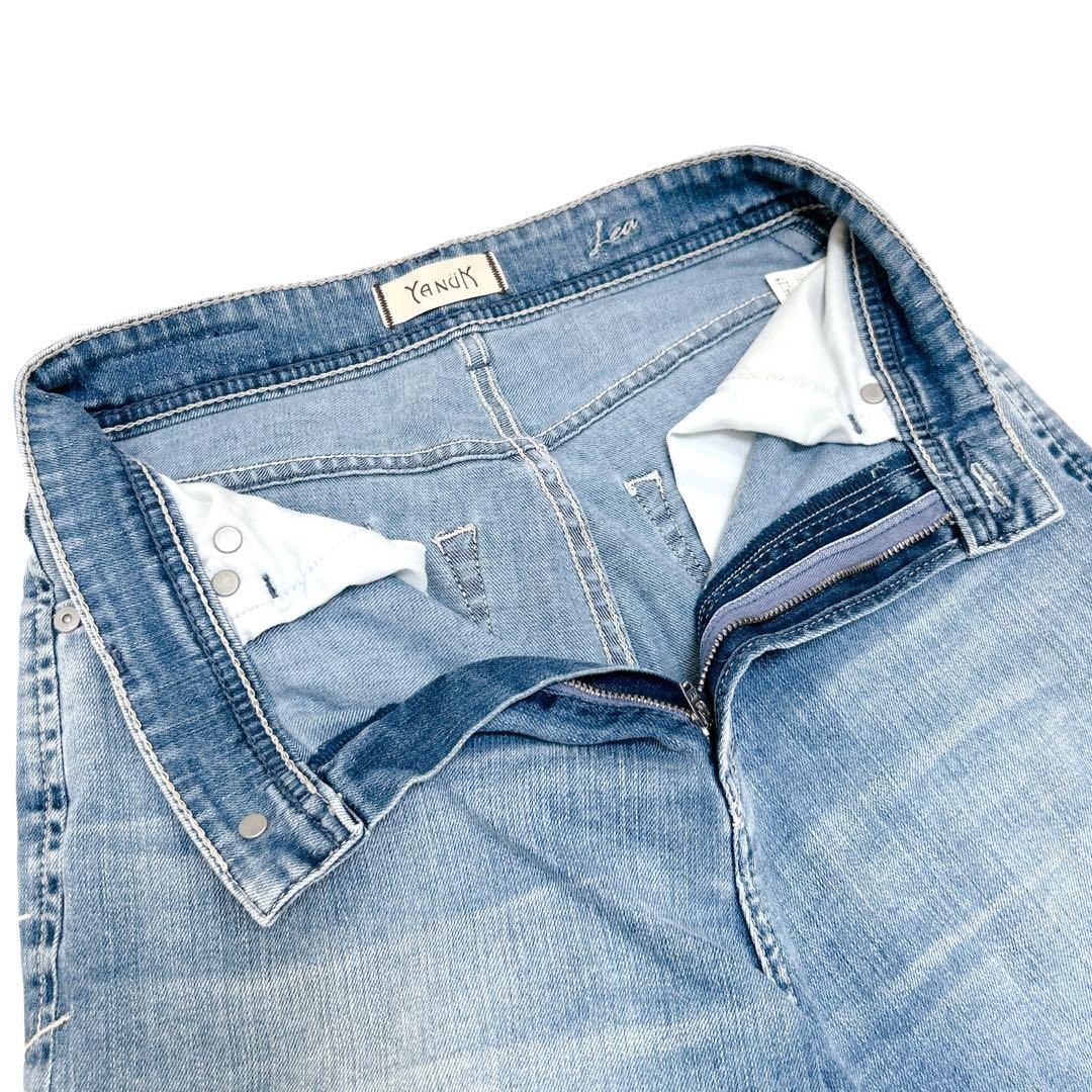 【美品】ヤヌーク LEA Really Light ボーイズストレート 25