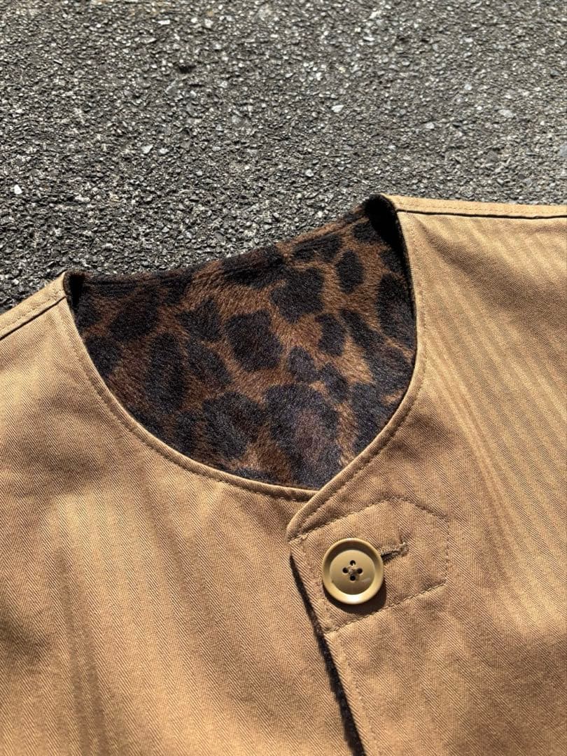 ENGINEERED GARMENTS レオパード　ベスト