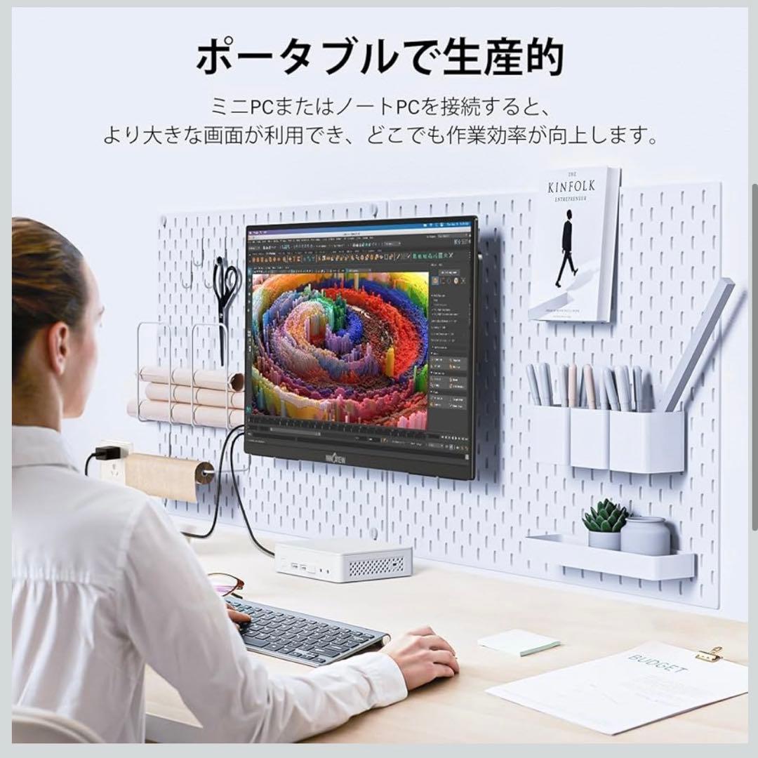 InnoView 23.8インチ 2Kモバイルモニター 本体