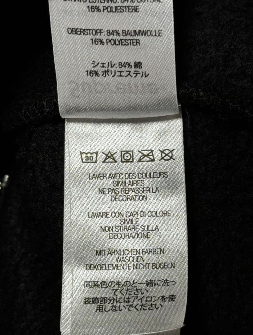 本物 シュプリーム スモールボックスロゴジップアップパーカー サイズS ブラック