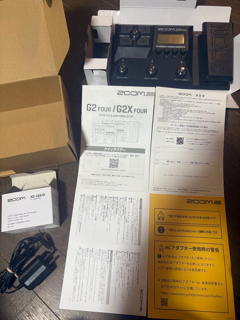 室内試奏のみ‼️ZOOM G2X FOUR ギターエフェクター