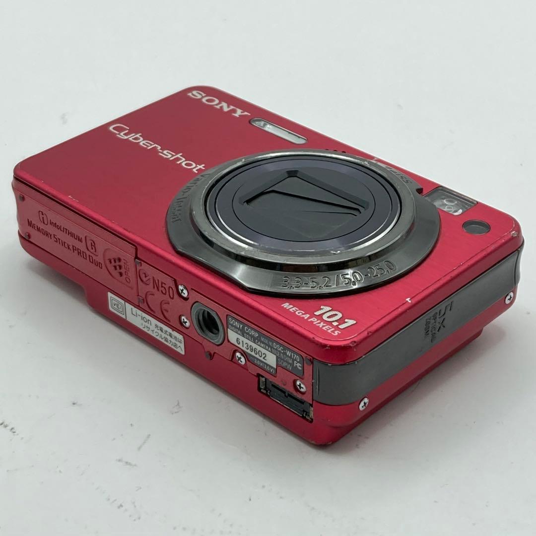 SONY Cyber-shot DSC-W170 レッド
