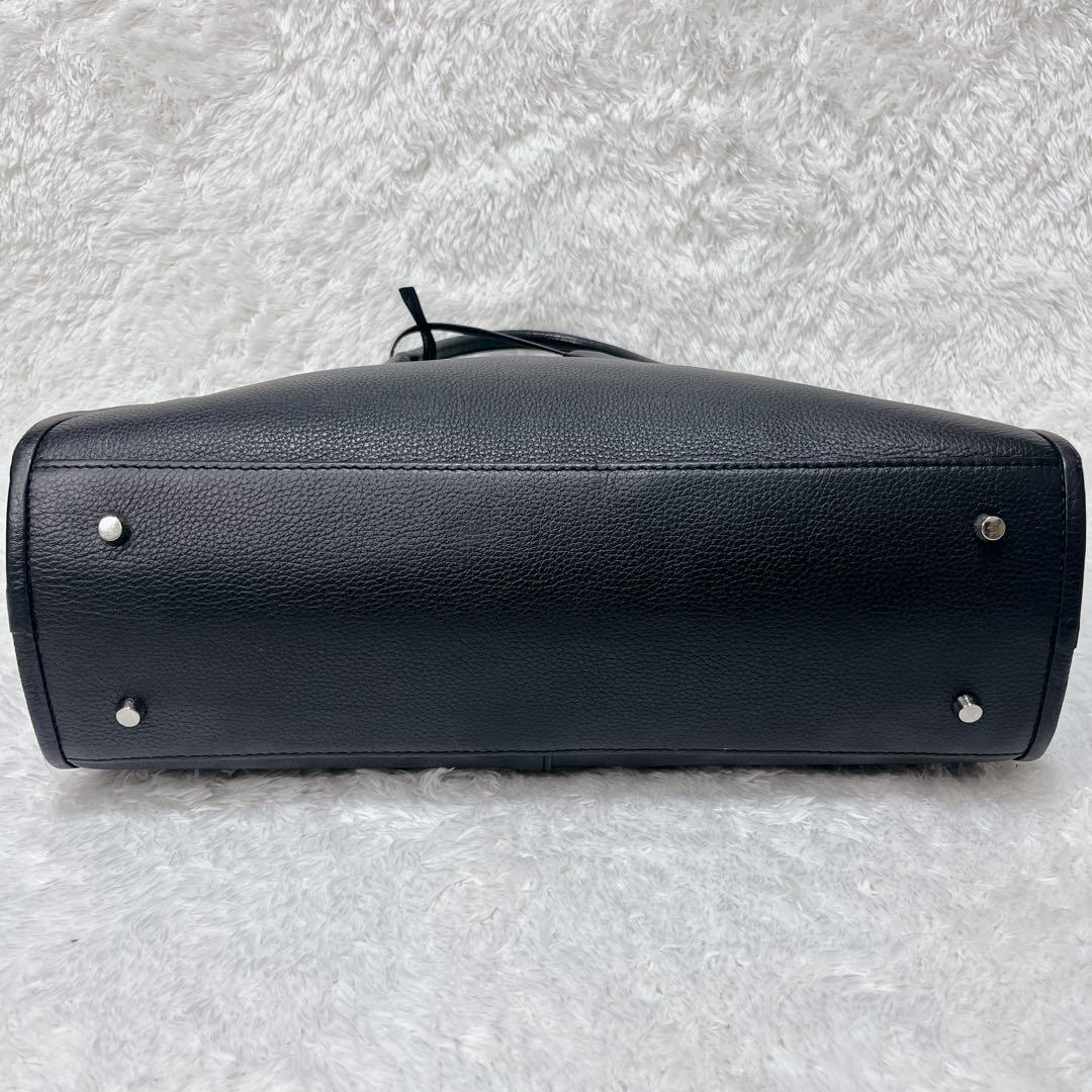 極美品✨Hoaw. ウィムガゼット ボストンバッグ ブラック レザー A4