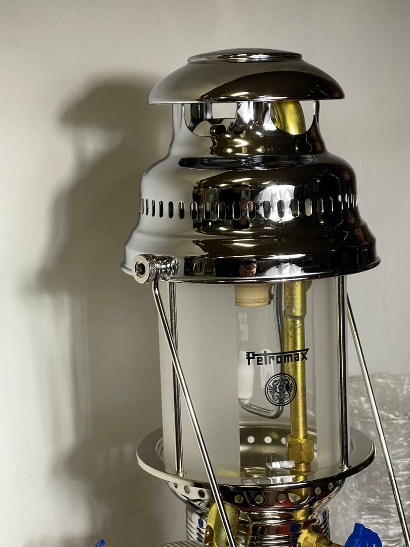 【新品未使用】Petromax HK500 ニッケル オプションパーツ付き