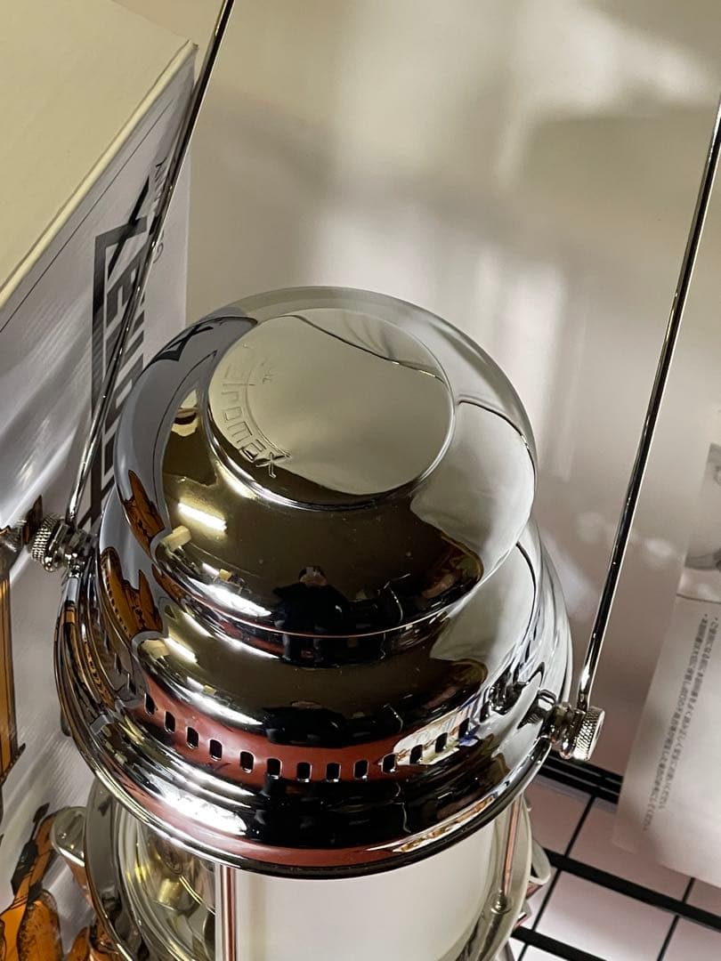 【新品未使用】Petromax HK500 ニッケル オプションパーツ付き