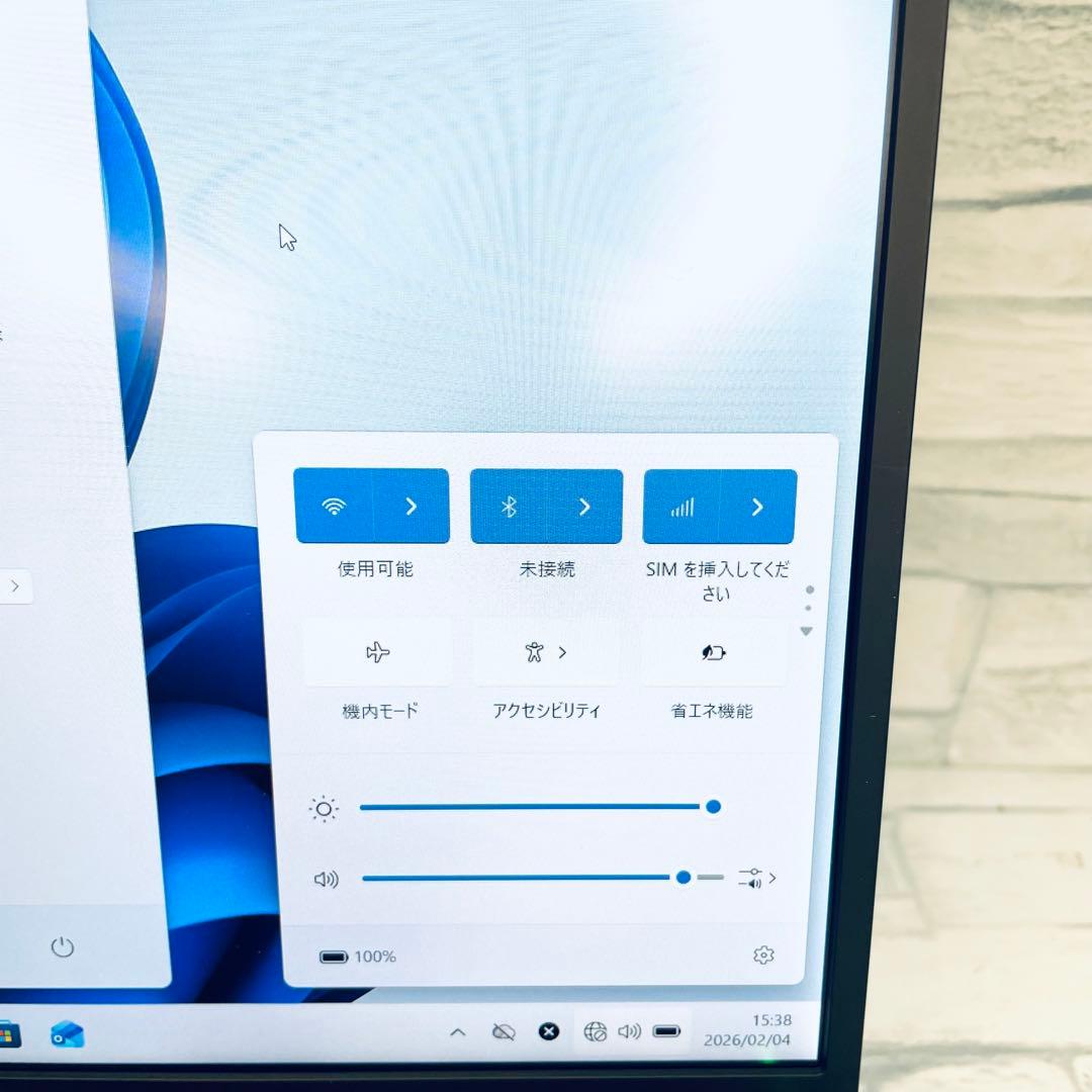 【美品】vaioノートPC 第10世代i7オフィス付 バッテリー良好 16GB