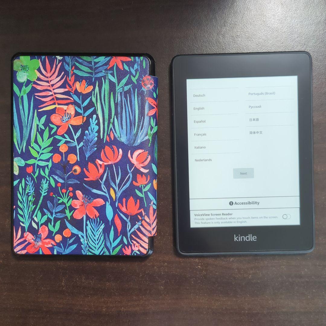 【Kindle Paperwhite 第10世代】32GB ブラック ケース付き