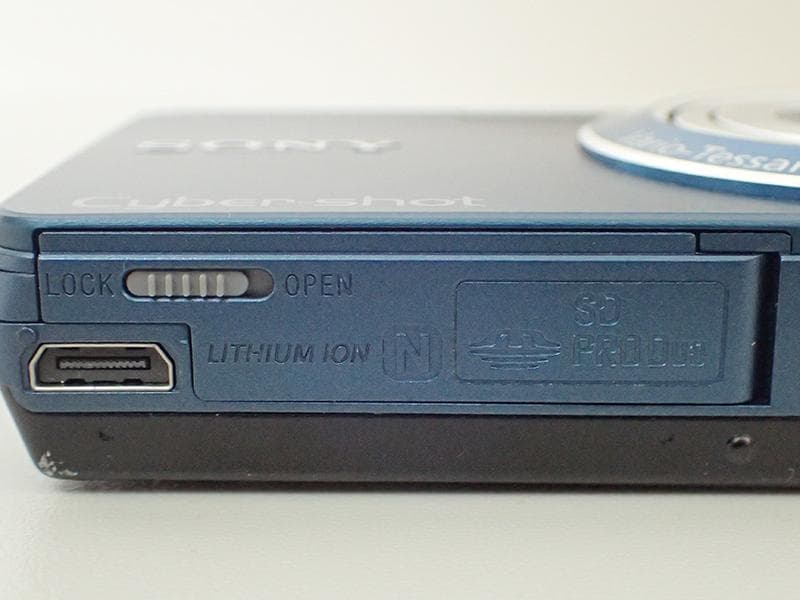 ★882 SONY サイバーショット DSC-W350 ブルー 付属品付き