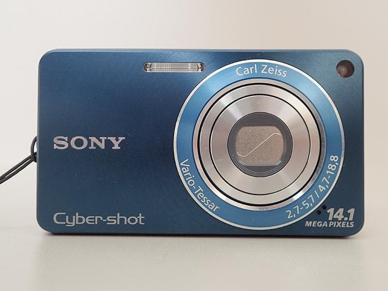 ★882 SONY サイバーショット DSC-W350 ブルー 付属品付き