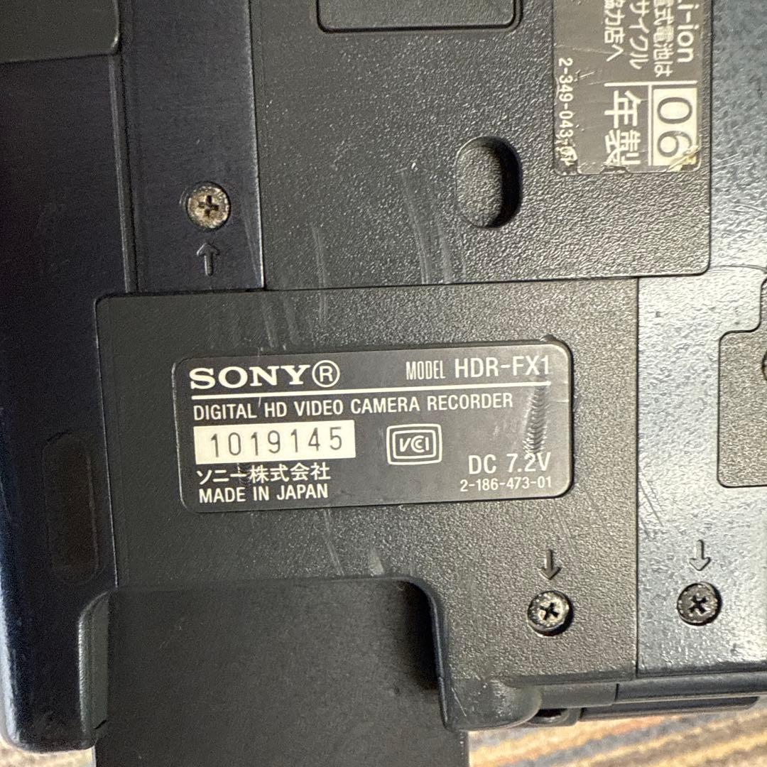 SONY HDR-FX1 デジタルHDビデオカメラ　ジャンク品