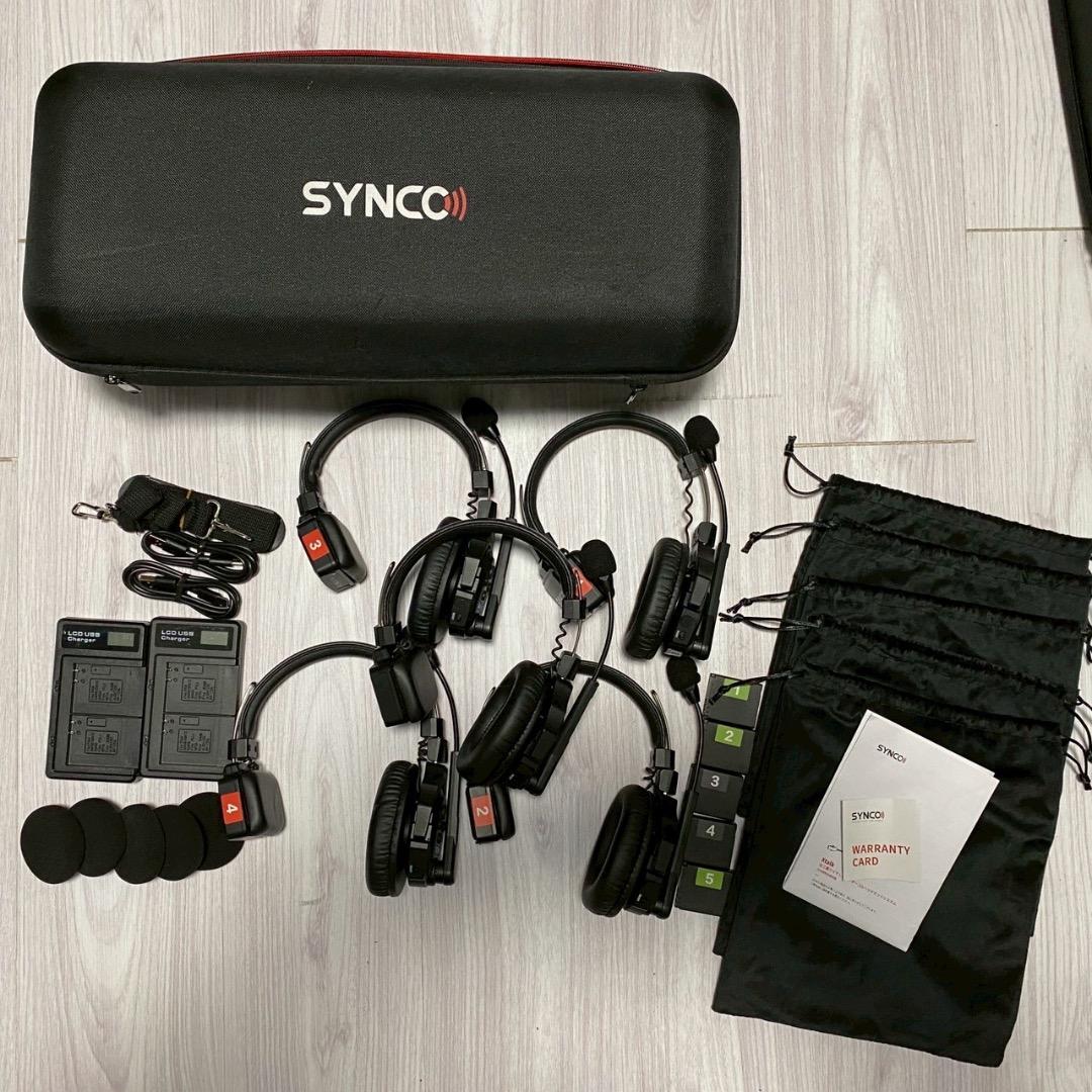 SYNC ワイヤレスヘッドセット 充電器・バッテリー付き