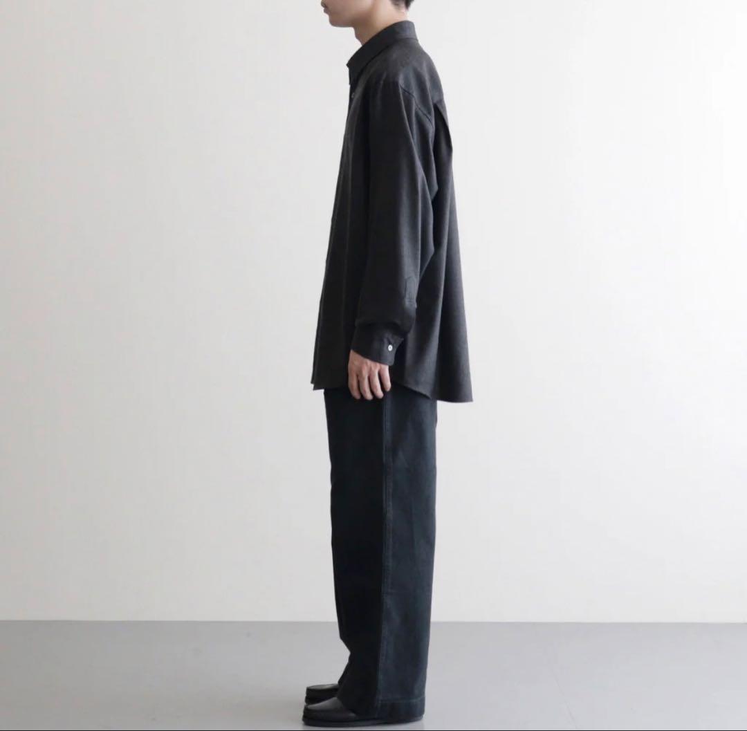 【未使用】AURALEE SUPER LIGHT WOOL SHIRT サイズ3