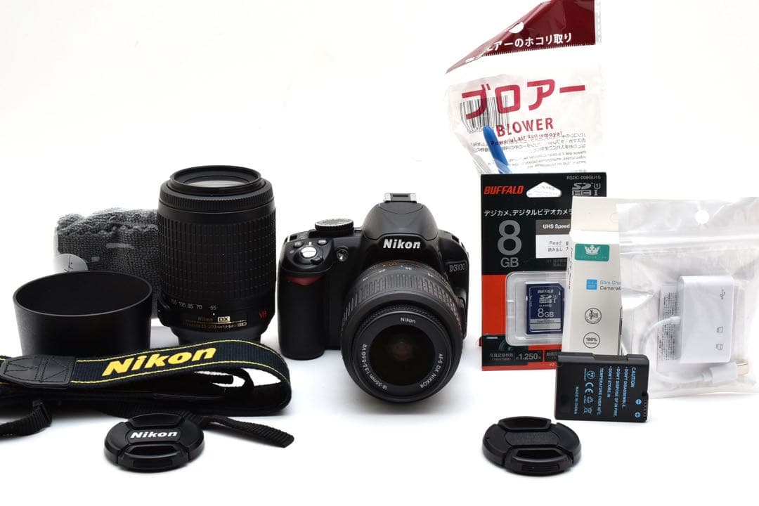 ショット数少✨Nikon D3100　スマホ転送　一眼レフ　ガイドモード搭載❤️