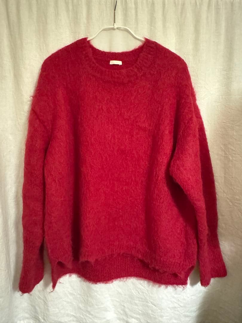 【shiiita】comm. arch. モヘア プルオーバー