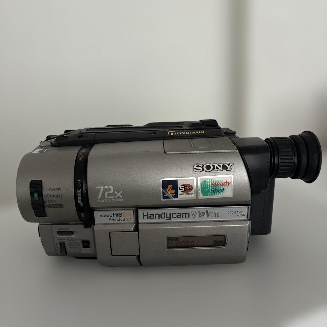 Sony Handycam Vision 72倍ズーム