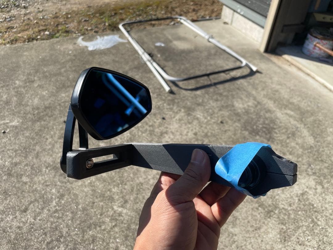 Route33 バイクミラー レバーガードミラー