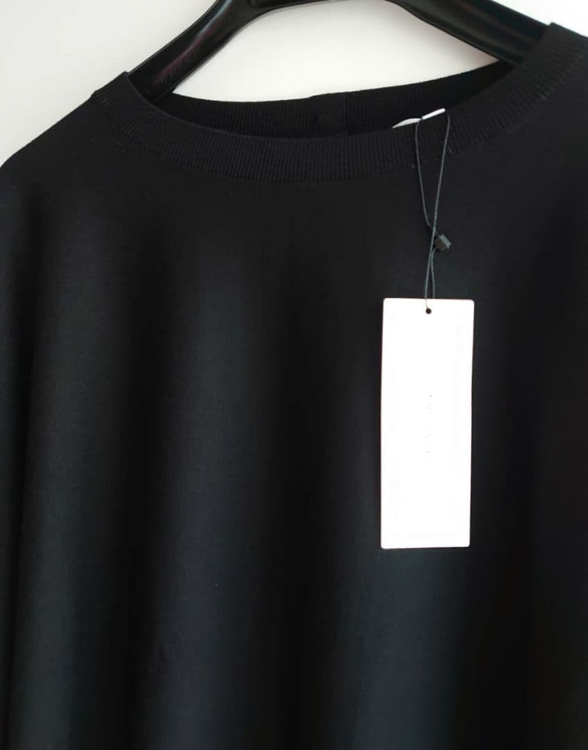 23区【洗える】ヴィスコースストレッチ ドルマン ニット