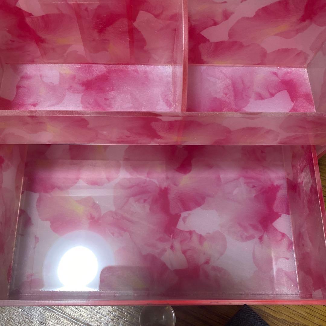 レア　アイリスフラワー　コスメマルチケース