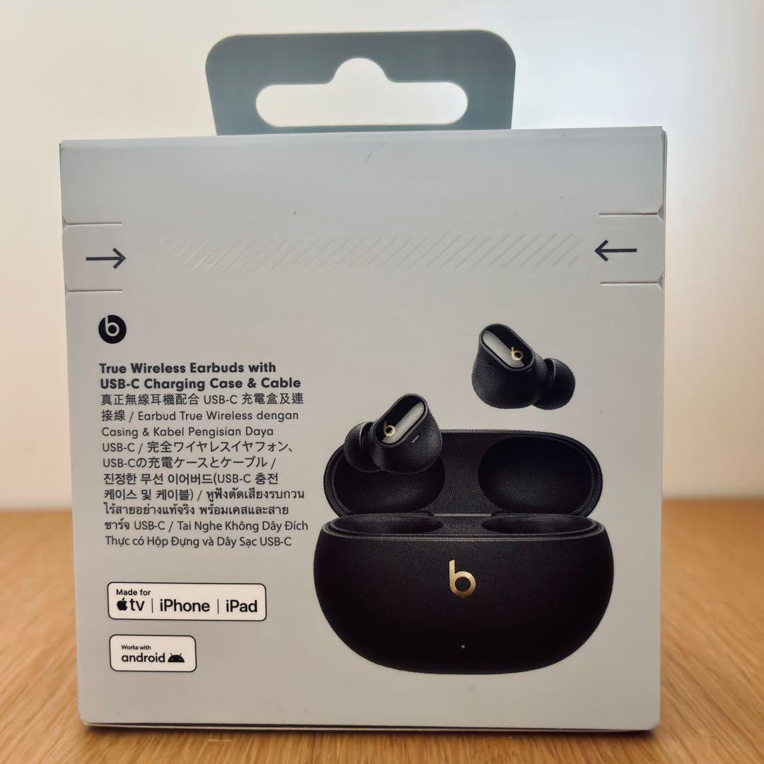 Beats Studio Buds + 国内正規品 新品未開封 完備品 ブラック