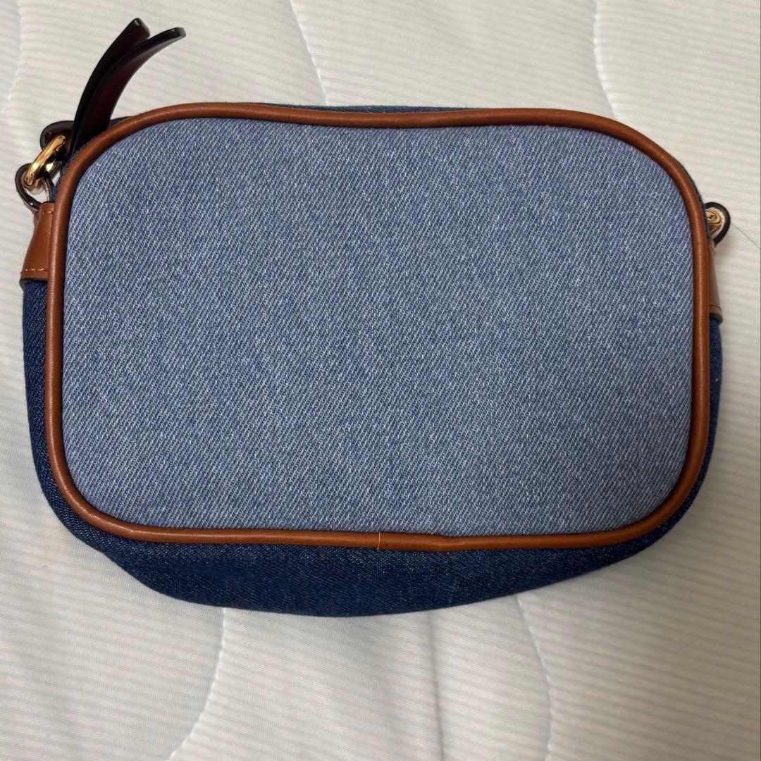 クロエ Chloe ショルダーバッグ キッズ デニムブルー c20276