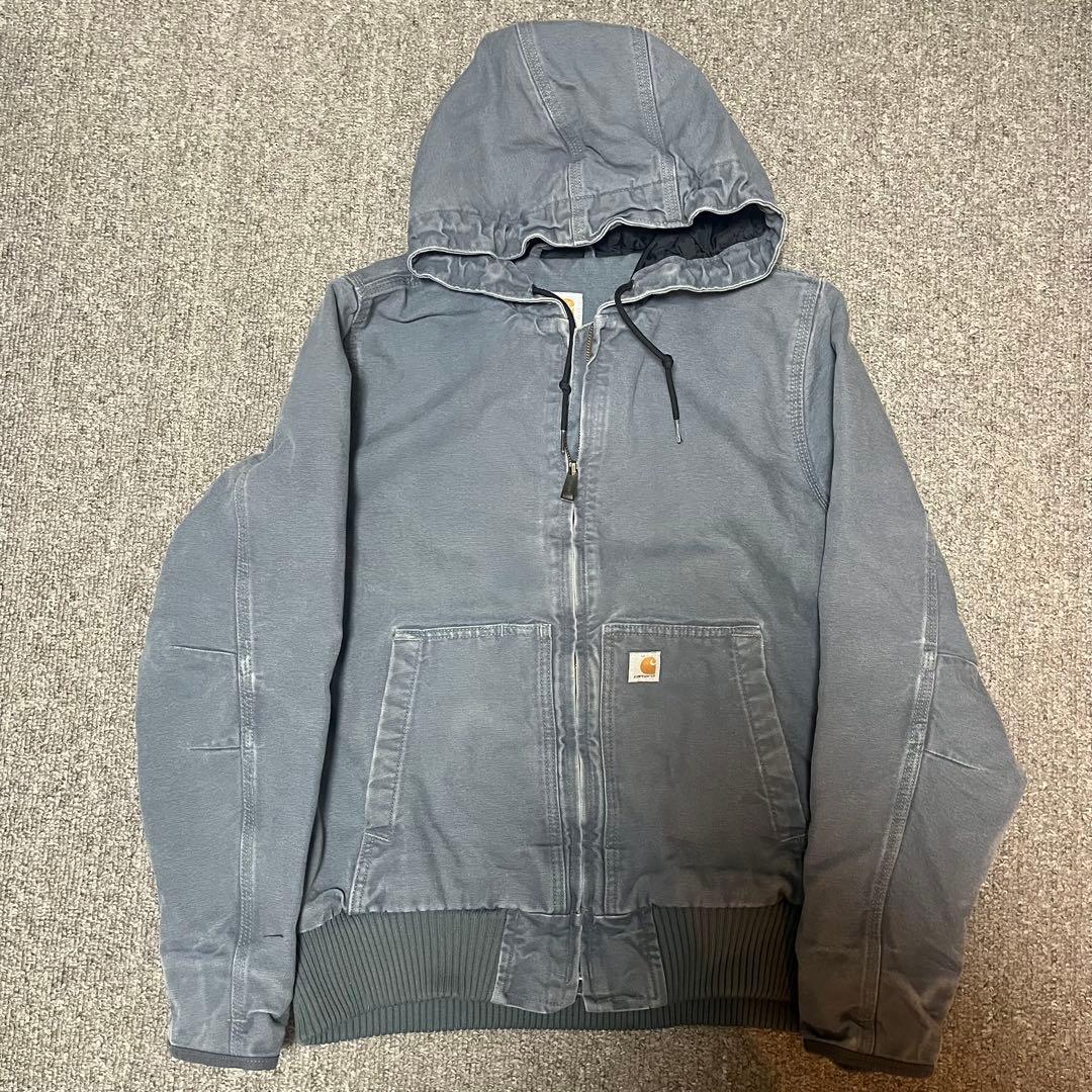 希少カラー　Carhartt カーハートアクティブジャケット Sダック生地