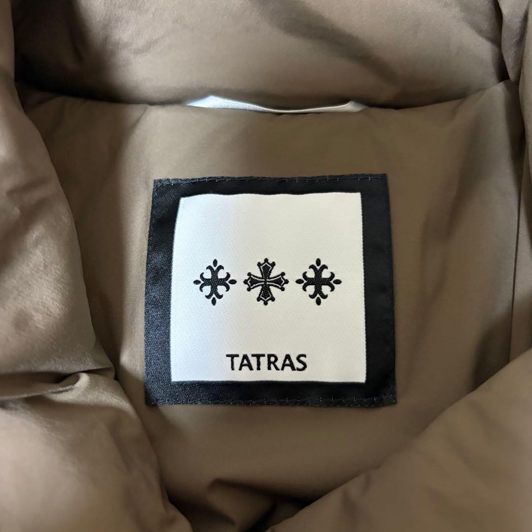 【美品 L】TATRAS タトラス 最高級　ダウンジャケット コート