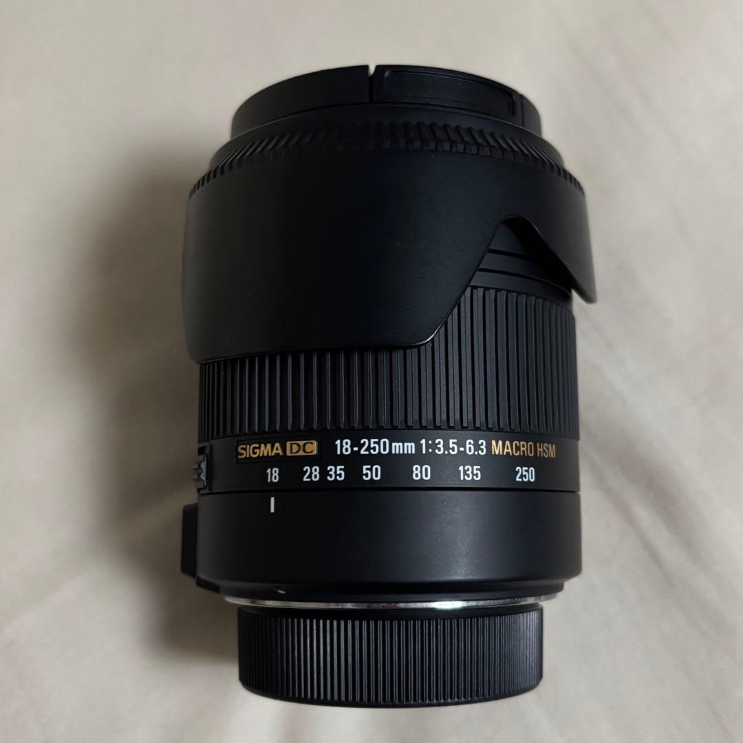 レンズ(ズーム) SIGMA 18-250mm f/3.5-6.3 DC MACRO HSM